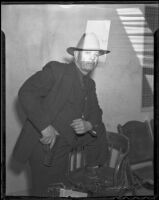Newly chosen Chief of Police Lucius R. Orton, Oxnard, 1936