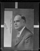 Reverend Roy L. Brown, New York, 1936 (copy photo)