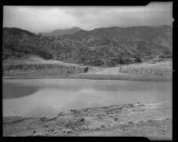 Lincoln debris basin, Altadena, 1936