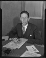 James G. Stone talks tuberculosis and health reform, Los Angeles, 1936