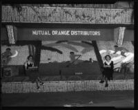 A display at the San Bernardino Orange Show, San Bernardino, 1936