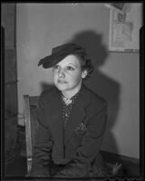 Dorothy Ceballos divorces her husband, Los Angeles, 1935-1936