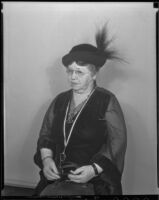 Mrs. C. H. Eubank (Grace B.), founder of the Wilmington's Women's Club, 1936