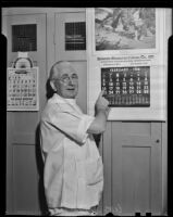 William J. Pearce, supervisor of nurses, Los Angeles, 1936