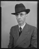 Timothy G. Turner, reporter for the Los Angeles Times, Los Angeles, 1935