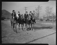 California Women of the Golden West on horseback, Los Angeles, 1935