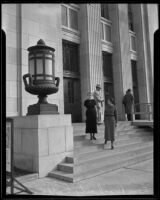 City Hall, American Avenue entrance, Long Beach, 1935