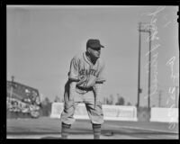 Jack Lelivelt, manager of the Seattle Rainiers baseball team, Los Angeles, 1940