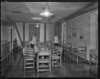 Dining room of Stock Exchange Club, Los Angeles, 1935