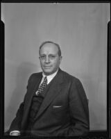 Eugene Meyer, publisher of Washington Post, Los Angeles, 1936
