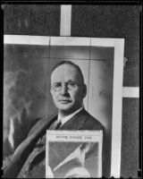 Professor Edward Bartow of the University of Iowa, 1936