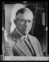 Robert P. Davis, land developer, circa 1936