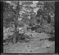 Cabin of Mr. and Mrs. Neil Wells, Big Bear, about 1934