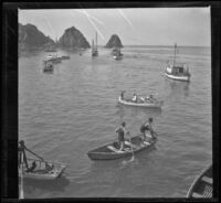 Boats in Avalon Bay, Santa Catalina Island vicinity, about 1910