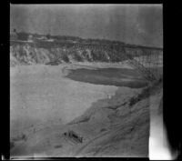 Upper Steel Arch Bridge (also known as the Honeymoon Bridge) as seen from the American side, Niagara Falls, 1914