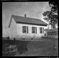 Side view of a farmhouse, Germanville, 1900