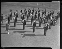 Glendale High School Marching Band, Glendale, 1936