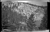Lake near the camp of H. H. West and friends on a trip to Gardner Creek, about 1919