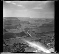 Grand Canyon seen during excursion of H. H. and Mertie West, 1942