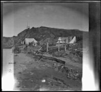 West family campsite at Arch Beach, Laguna Beach, about 1921