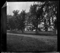 View of the West family's former home, Red Oak, 1900