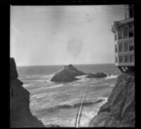 View of the Seal Rocks from the Cliff House, San Francisco, 1898