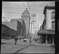 Intersection of Market Street and Third Street, San Francisco, 1898