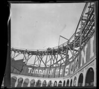 Scenic Railway roller coaster, San Francisco, 1900