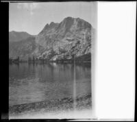 Silver Lake, looking south towards a mountain, June Lake vicinity, 1913