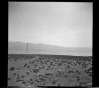 Owens Lake, viewed from the road, Owens Lake (Inyo County), 1913