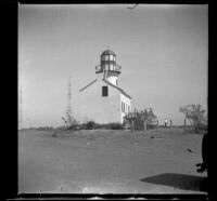 Old Point Loma Lighthouse, as viewed from the south, San Diego, about 1930