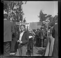 Iowa Picnic headquarters in Lincoln Park, Los Angeles, 1940