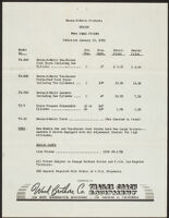 Price list of Bernz-O-Matic products, 1955