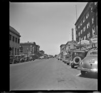 Southwest 2nd Street, looking northeast, Corvallis, 1942