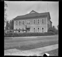 Hellman Street Public School, viewed from the south side, Los Angeles, 1936