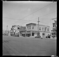 View looking northwest along North Broadway towards Avenue 24, Los Angeles, 1936