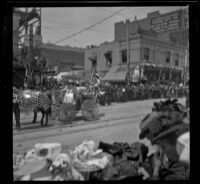 Parade for President William McKinley, Los Angeles, 1901