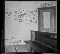 Nella West's bedroom, Los Angeles, about 1900