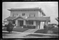 H. H. West's house at 1644 Wellington Road, Los Angeles, 1918