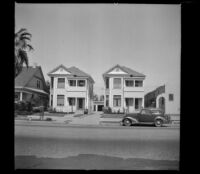 Former Quayle properties on Griffin Avenue, after renovations, Los Angeles, 1942
