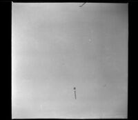 Balloon released into the air during the Olympic Games, Los Angeles, 1932
