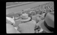 Spectators at the Olympic Games, Los Angeles, 1932