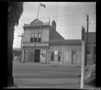 Fire Engine House standing on the corner of Pasadena Avenue and Avenue 19, Los Angeles, 1940