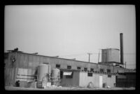 Exterior of Los Angeles Protective Laundry, viewed from the side, Los Angeles, 1940