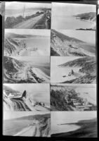 Ten postcard views of the shore of Santa Monica Bay, 1910-1925