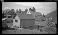 Town of Girdwood, viewed from a train, Girdwood, 1946