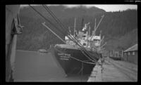 Clove Hitch, moored at the dock, Seward, 1946