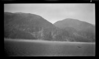 View of the Inside Passage and mountains, Inside Passage, 1946