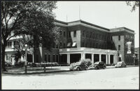 Hotel Johnson, viewed from the side, Red Oak, 1946