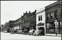 South side of the town square, viewed from the west, Red Oak, [about 1946]